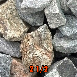 gravel 2.5 inches deliverable